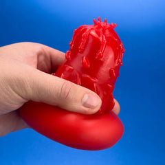 Realistic Mouth Male Masturbator with 104°F Heating & 9 Vibration Modes - Lifelike Oral Stroker for Men with LED Display