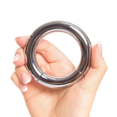 Magnetic donut Metal cock ring