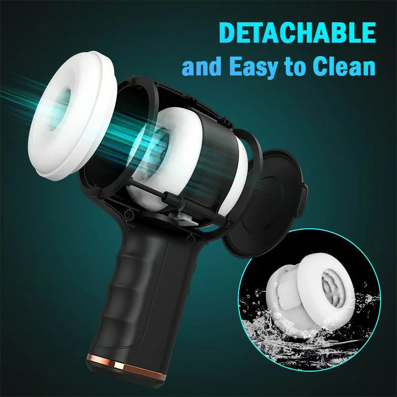 Aegis 8 Vibrating 5 Thrusting Handheld Masturbator Male Sex Toys Pumpy Joy Aegis 8 Vibrating 5 Thrusting Handheld Masturbator Male Sex Toys Pumpy Joy