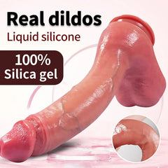 HUNK - huge and soft real-feel skin-like dildo 11inch