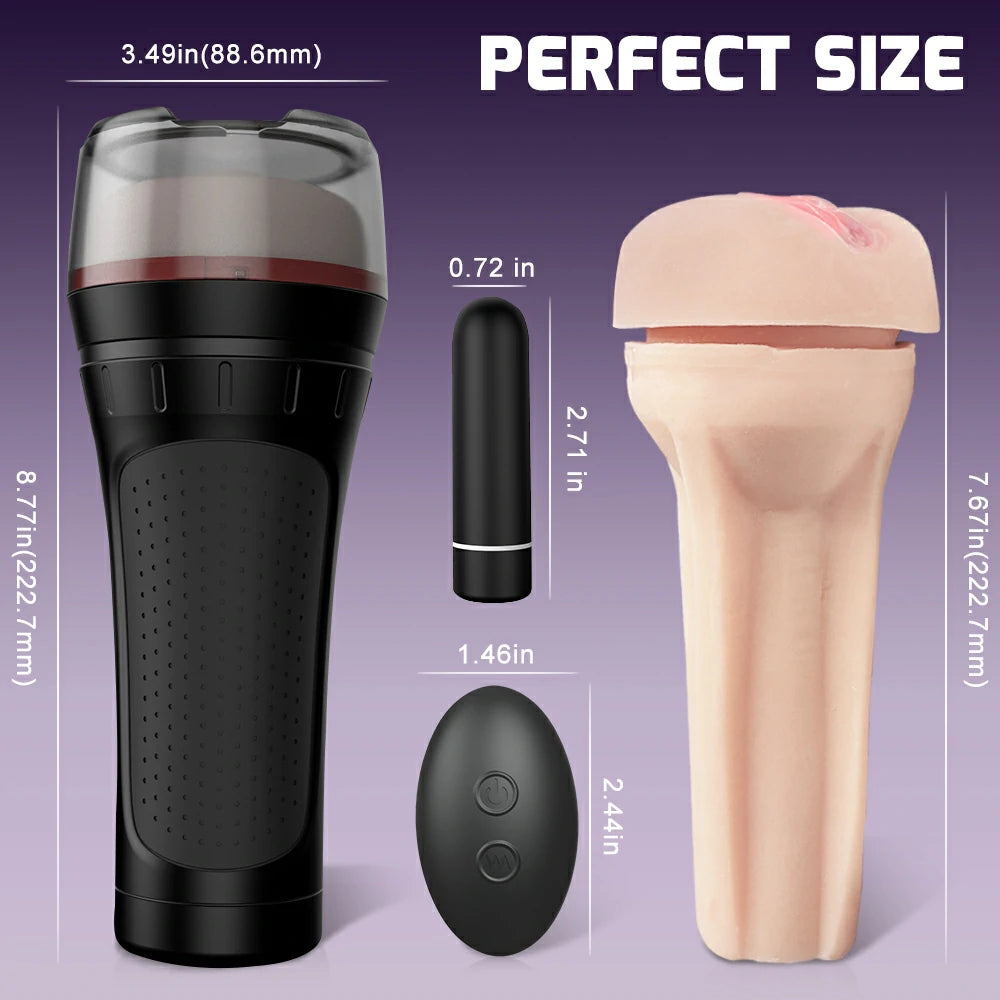 Vibrating Male Masturbator,3D Pocket Pussy Fleshlight,with Remote Cont Pumpy Joy Vibrating Male Masturbator,3D Pocket Pussy Fleshlight,with Remote Cont Pumpy Joy