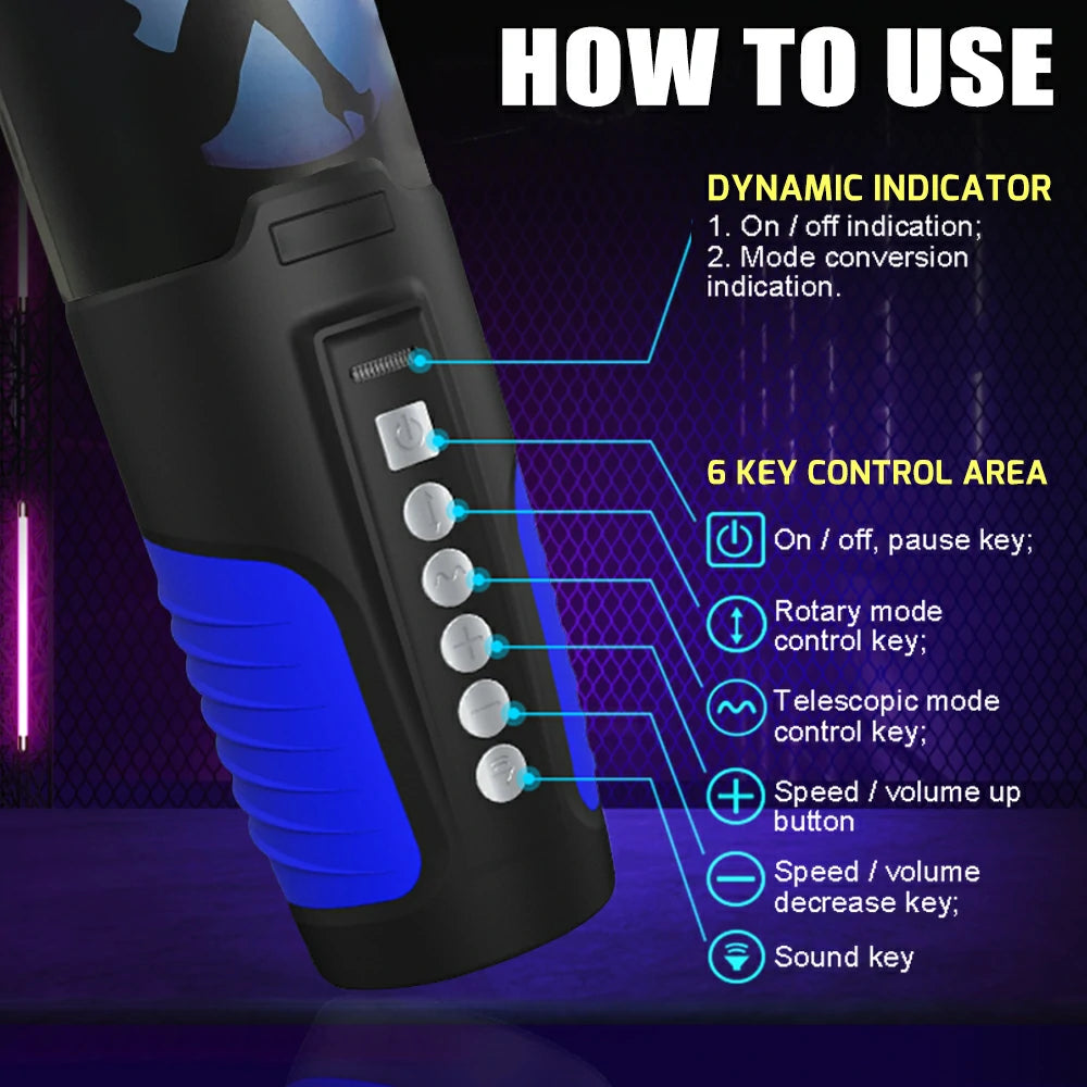 Dirty Talk: 10 Modes 4D Realistic Full Auto Thrusting Male Masturbatio Pumpy Joy Dirty Talk: 10 Modes 4D Realistic Full Auto Thrusting Male Masturbatio Pumpy Joy