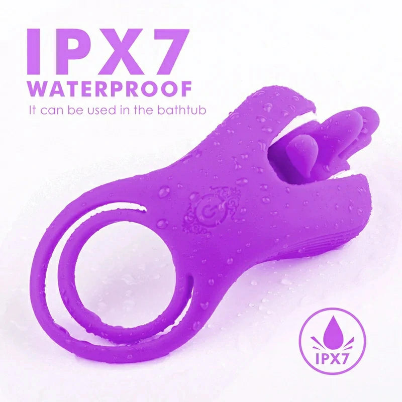 Roller - Spinning Licking Stimulator & Vibrating Penis Ring for Couple Pumpy Joy Roller - Spinning Licking Stimulator & Vibrating Penis Ring for Couple Pumpy Joy
