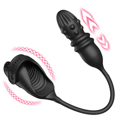 Double the Pleasure - Dual-Ended Vibrator Penis and Anal Stimulation