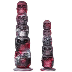 Huge Fantasy Dildo for Halloween2024 with Suction Cup 2 sizes horror skull