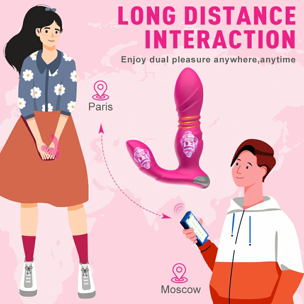 APP Control Comfortable Wearable Discreet Public Fun Anal Long Distanc Pumpy Joy APP Control Comfortable Wearable Discreet Public Fun Anal Long Distanc Pumpy Joy