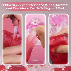 Peanuts Pussy Pocket Dual motor vibro tunnel Vibrating masturbator