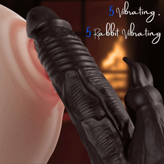 teasebunny - Thrusting realistic dildo vibrator