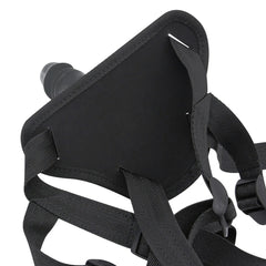 Surf - 2 sizes strap-on black dildo harness set