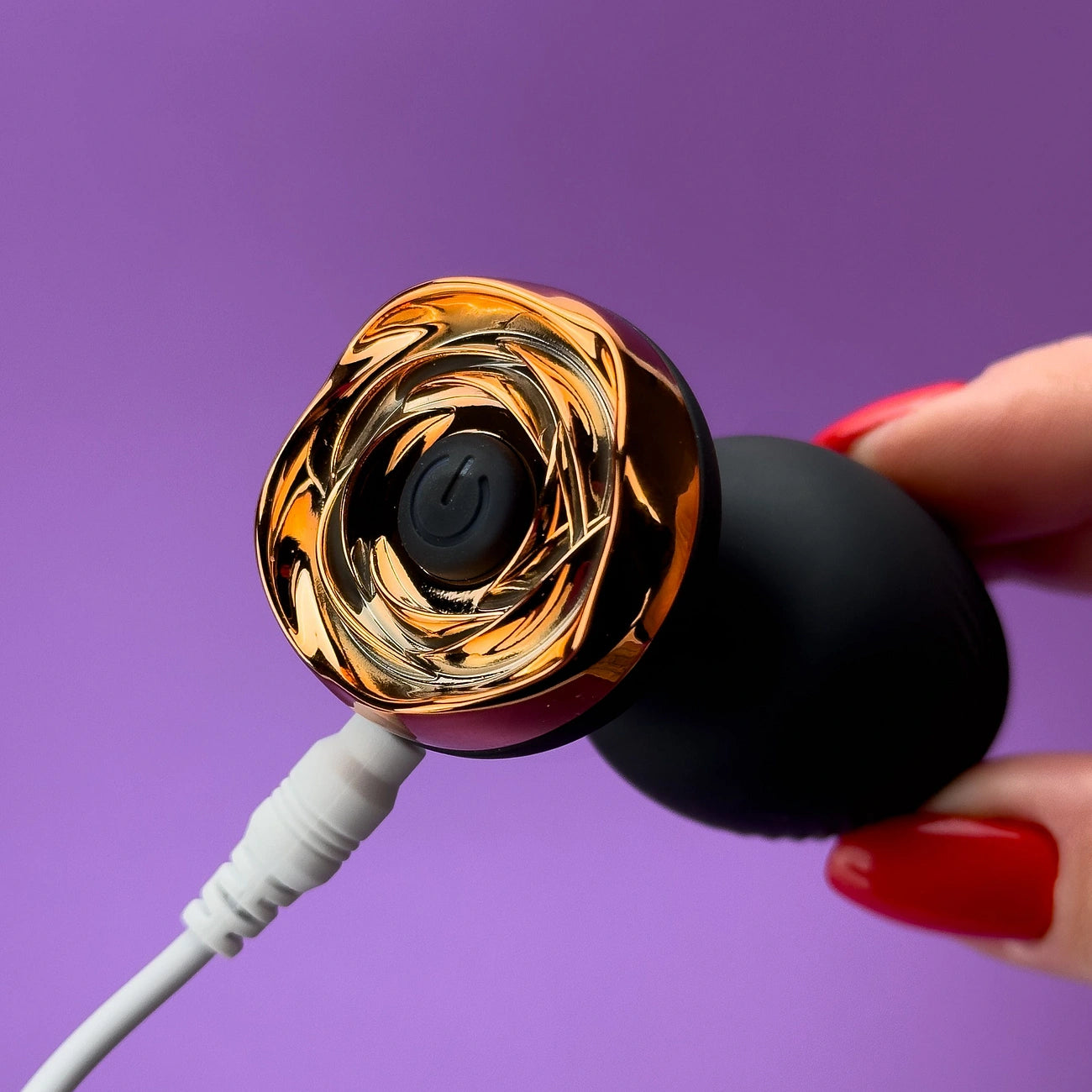 Golden Rose Anal Vibrator Plug 3 color