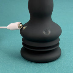 Apex Pillar Dual-Action Thrusting Vibrator – 14 Modes, Remote Control & Heavy-Duty Suction Base