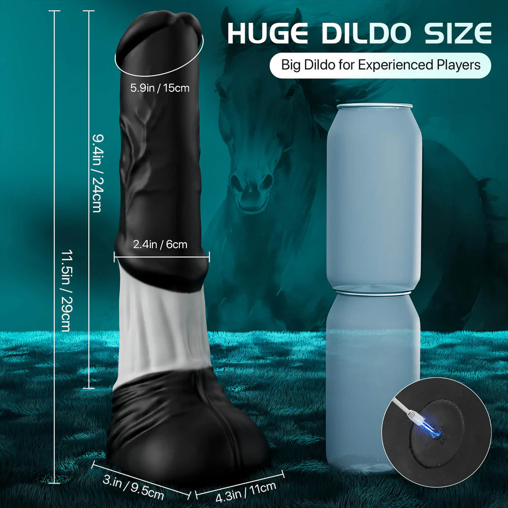 HORSE - Lifelike Thrusting and Vibrating Huge Dildo