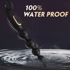 Handy Loop Vibrating Anal Beads with 5 Balls