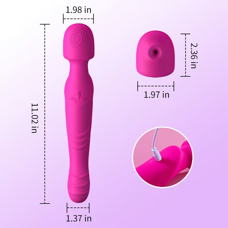 ardent love - 5-in-1 Sucking Tapping Thrusting Rotating G-Spot Dildo V Pumpy Joy ardent love - 5-in-1 Sucking Tapping Thrusting Rotating G-Spot Dildo V Pumpy Joy
