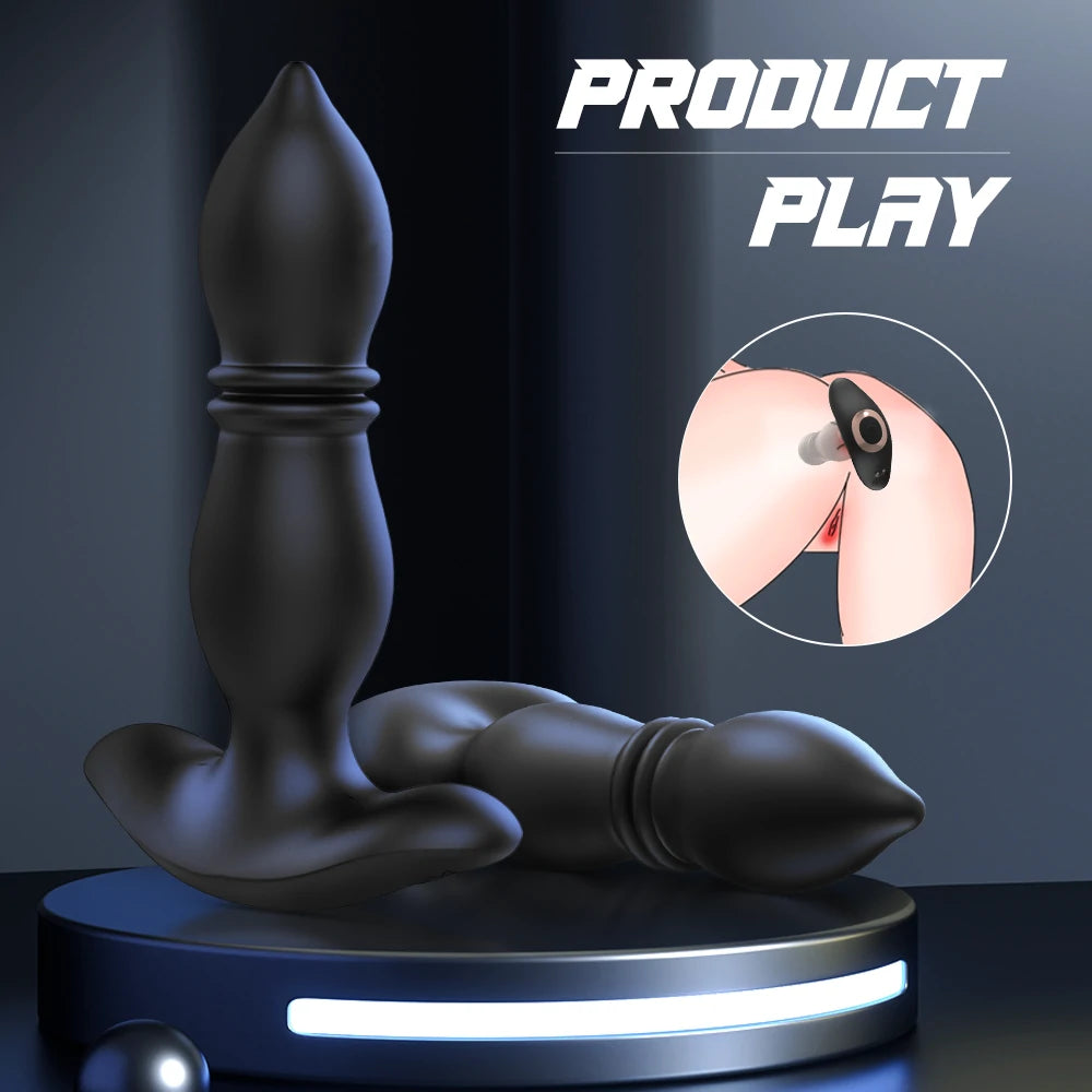 Piercing Duke-RCT: Vibrating and Pulsating Expandable Anal Plug Pumpy Joy Piercing Duke-RCT: Vibrating and Pulsating Expandable Anal Plug Pumpy Joy
