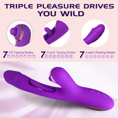 TAP4 - Flapping Vibro Wand for Women
