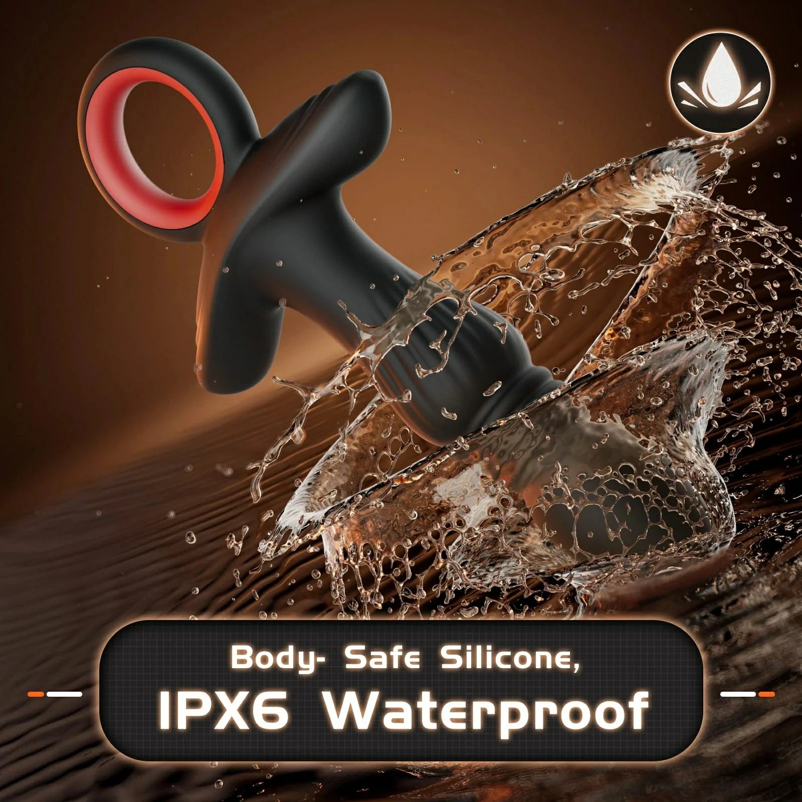 Ring Handle Design Vibrating Butt Plug with APP control Pumpy Joy Ring Handle Design Vibrating Butt Plug with APP control Pumpy Joy