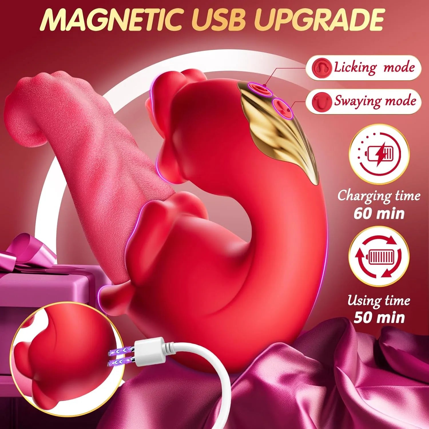 Medusa - Pall in 1 Tongue Thrusting Vibrators Dildo Rose Sex Toys Pumpy Joy Medusa - Pall in 1 Tongue Thrusting Vibrators Dildo Rose Sex Toys Pumpy Joy
