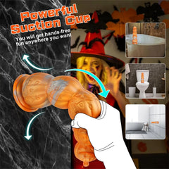 Huge Fantasy Dildo for Halloween2024 with Suction Cup 2 sizes smashing pumpkins