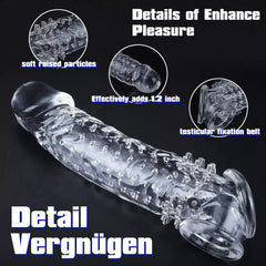 New Super Thick Clear Penis Sleeve