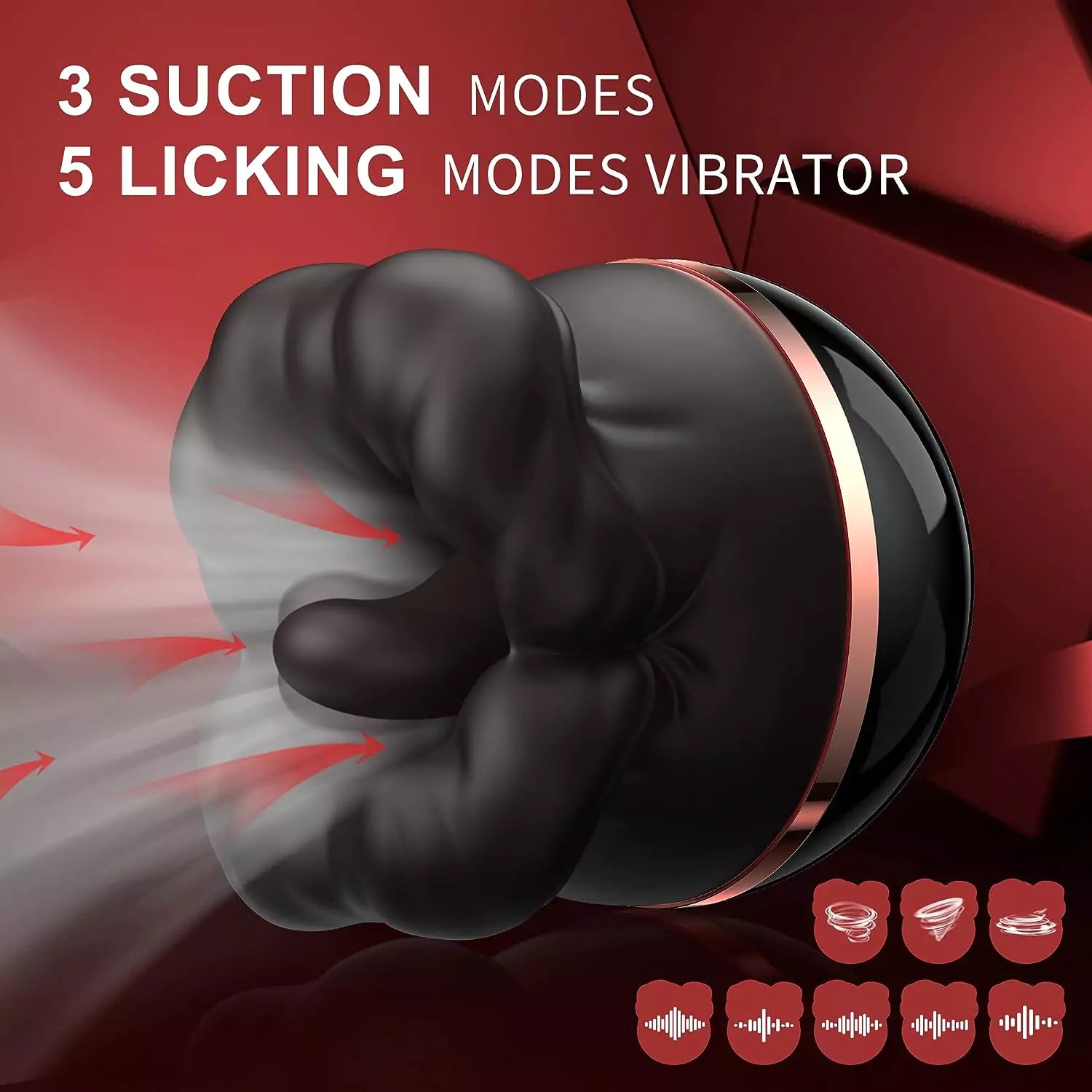 Gothic Rose Clitoral Stimulator Tongue Sex Toy Pumpy Joy Gothic Rose Clitoral Stimulator Tongue Sex Toy Pumpy Joy