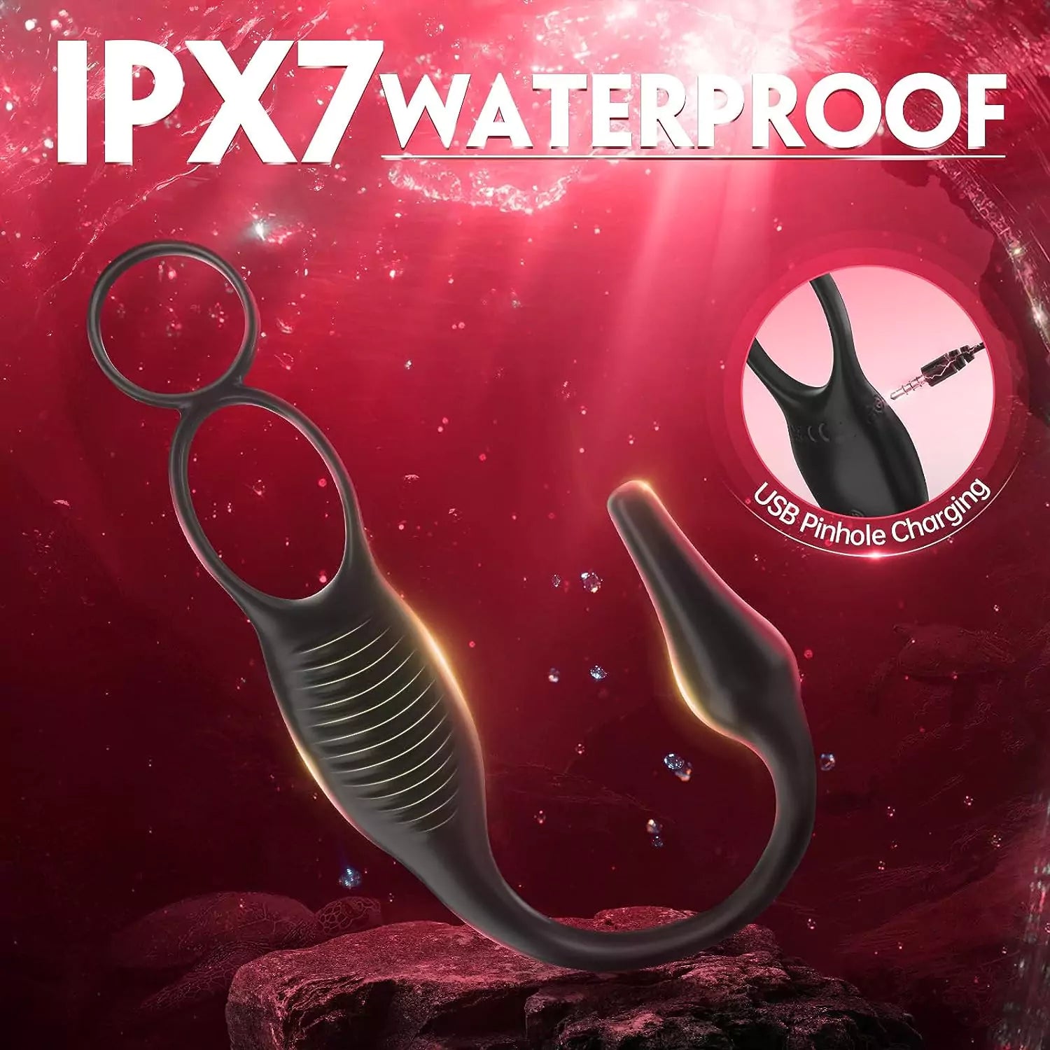 Vibrating Cock Ring Prostate Massager - 4 in 1 Couple Joy Pumpy Joy Vibrating Cock Ring Prostate Massager - 4 in 1 Couple Joy Pumpy Joy
