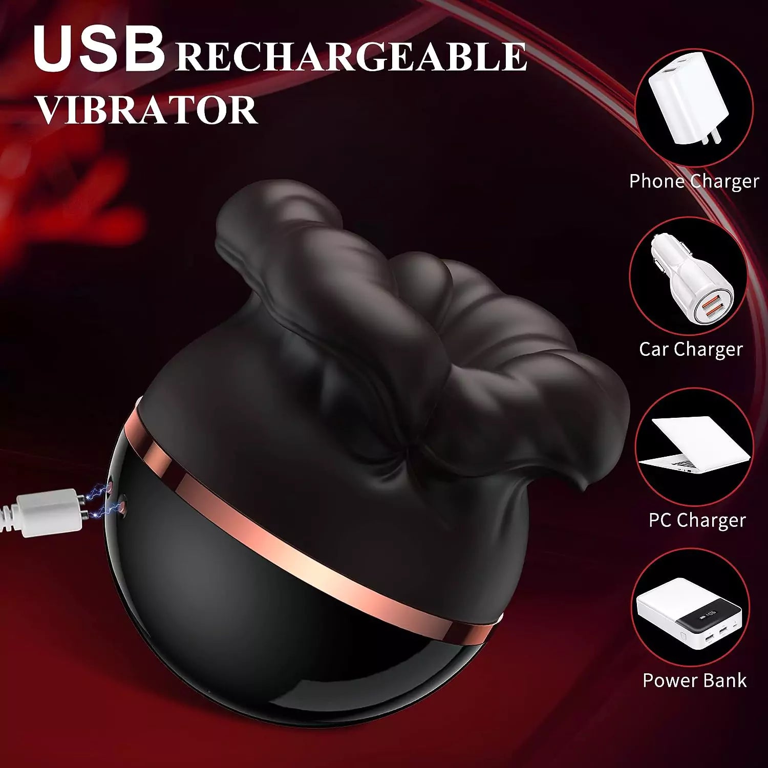 Gothic Rose Clitoral Stimulator Tongue Sex Toy Pumpy Joy Gothic Rose Clitoral Stimulator Tongue Sex Toy Pumpy Joy