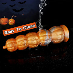 Huge Fantasy Dildo for Halloween2024 with Suction Cup 2 sizes smashing pumpkins