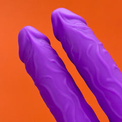 [2026new] Twin Dragon: Realistic Dual Shaft Rabbit Vibrator with DVP Motion & Clit Tapper