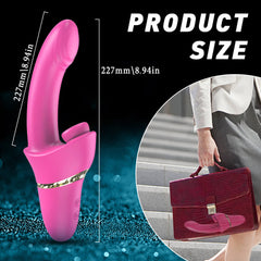 G Spot Rabbit Vibrator with Clitoral Suction