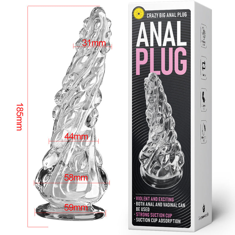 Dragon - Spiral Ridge Anal Plug Pumpy Joy Dragon - Spiral Ridge Anal Plug Pumpy Joy