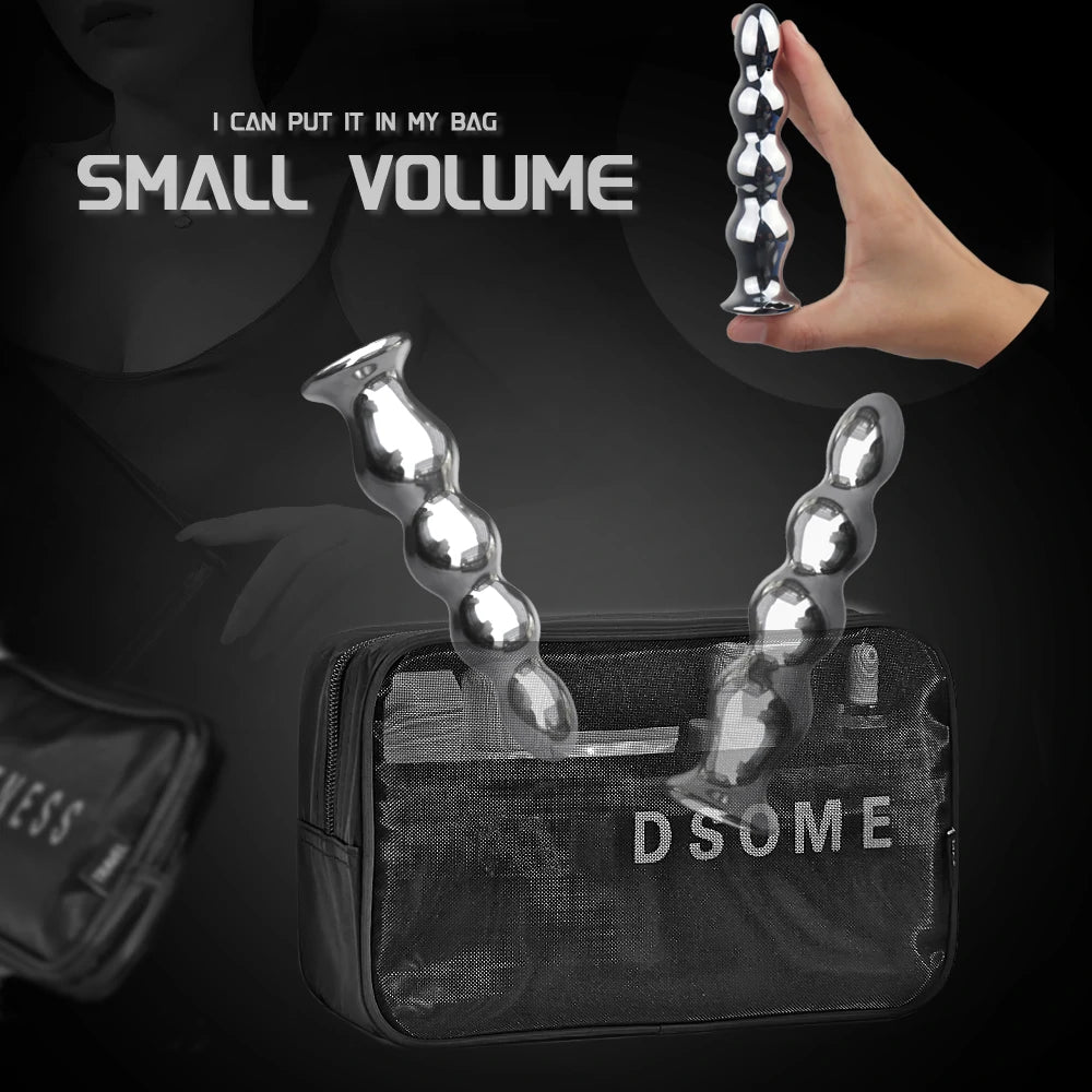 Vibrating Metallic Portable Anal Beads Pumpy Joy Vibrating Metallic Portable Anal Beads Pumpy Joy