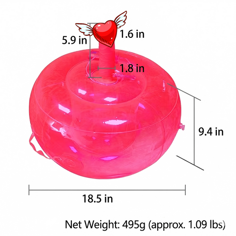 Inflatable Rave Chair The Bouncer: Inflatable Rhythm Chair & Vibrating Ride-On – Pumpy Joy
