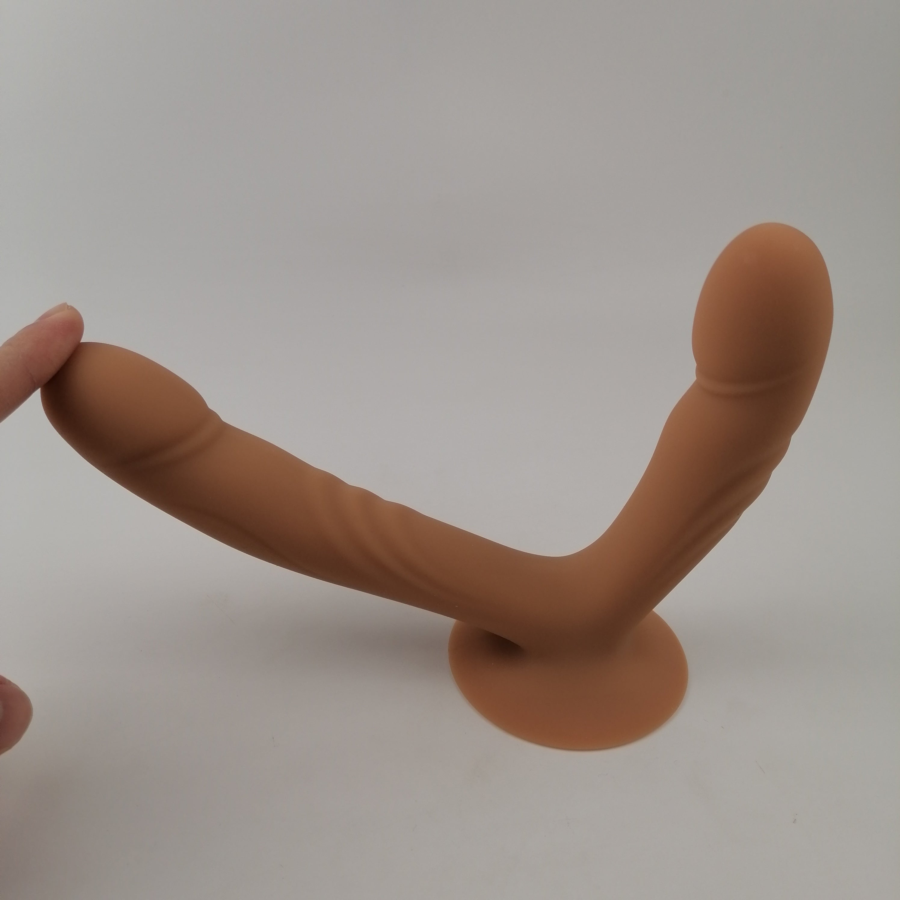 Victory - Double vibration penis dildo big suction cup