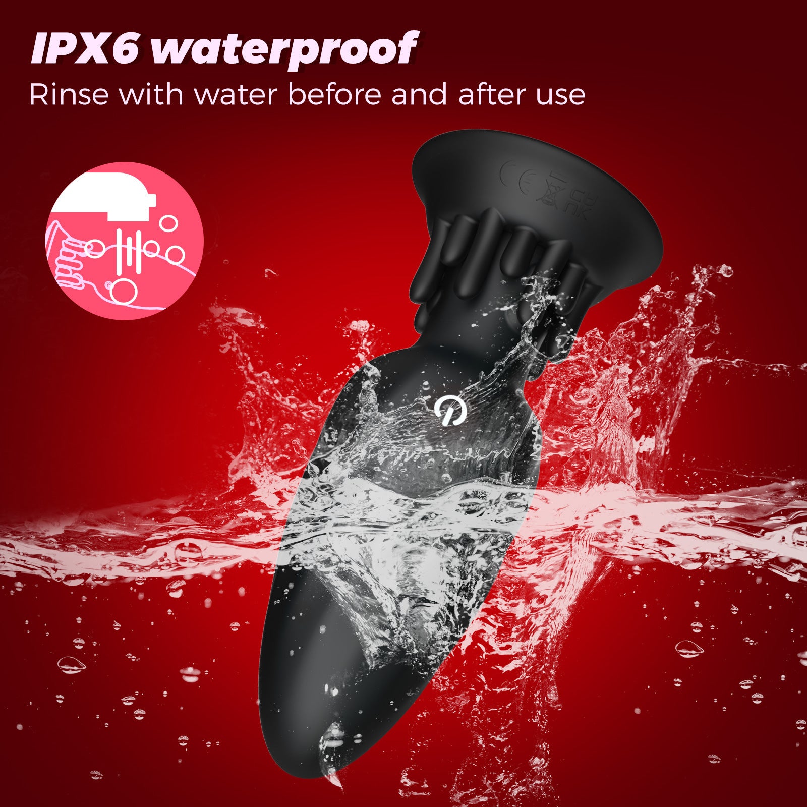 Rimming Rotating Anal Plug 9 Modes Waterproof Quiet APP Controlled Pumpy Joy Rimming Rotating Anal Plug 9 Modes Waterproof Quiet APP Controlled Pumpy Joy