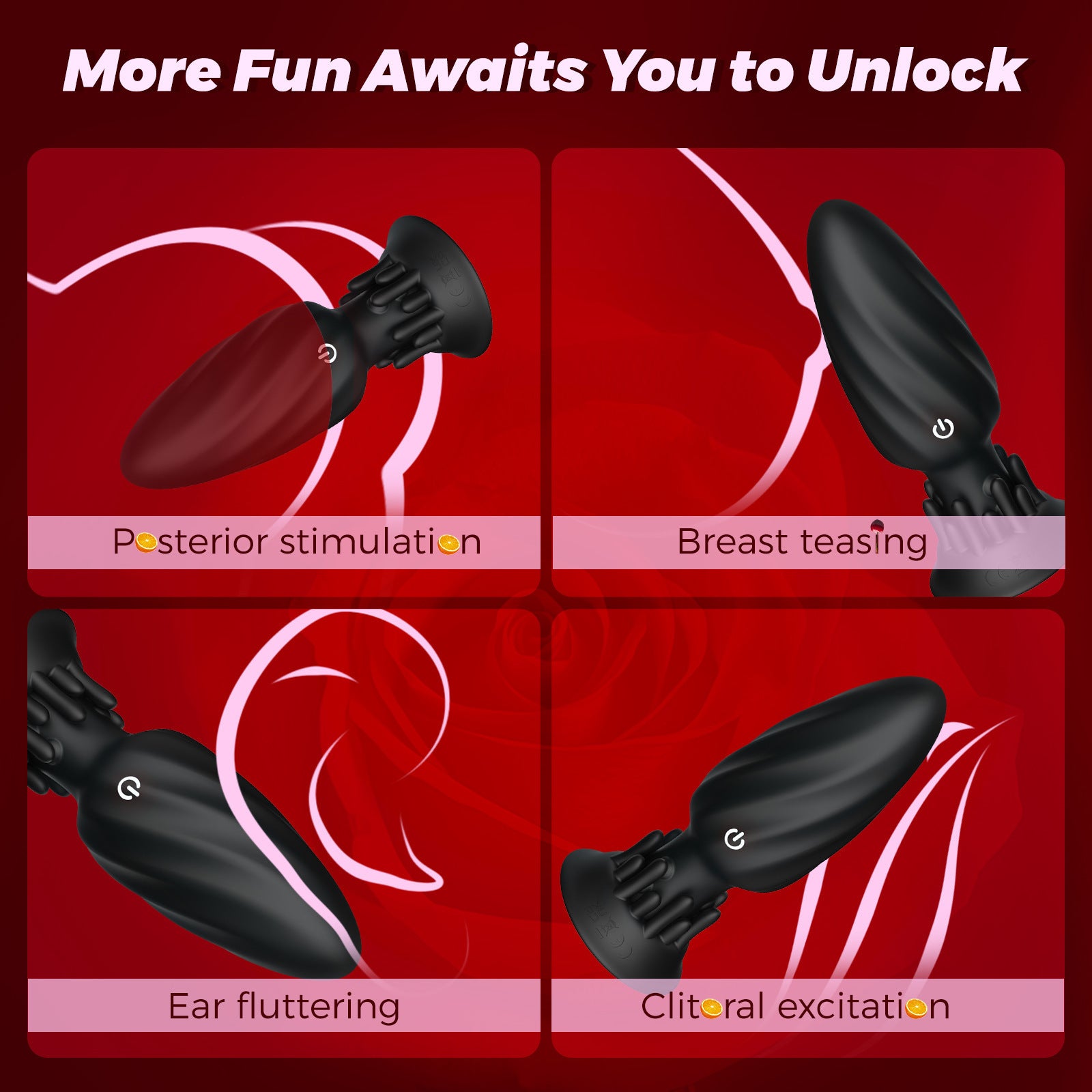 Rimming Rotating Anal Plug 9 Modes Waterproof Quiet APP Controlled Pumpy Joy Rimming Rotating Anal Plug 9 Modes Waterproof Quiet APP Controlled Pumpy Joy