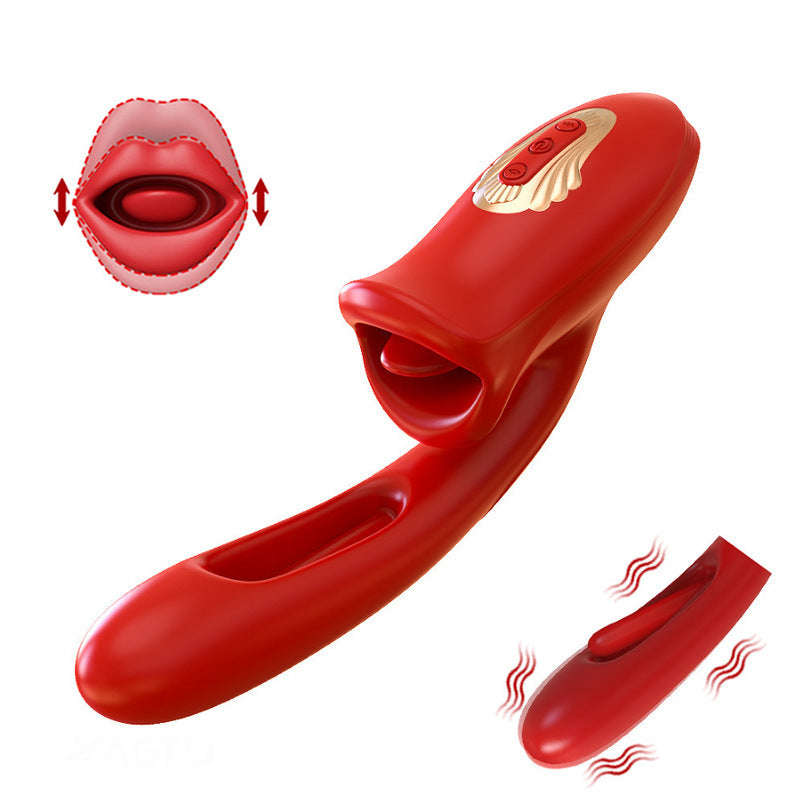 3 in 1 2025 Rabbit Vibrator - Dual Stimulation G-Spot & Clitoral Vibrator with 10 Vibration Modes