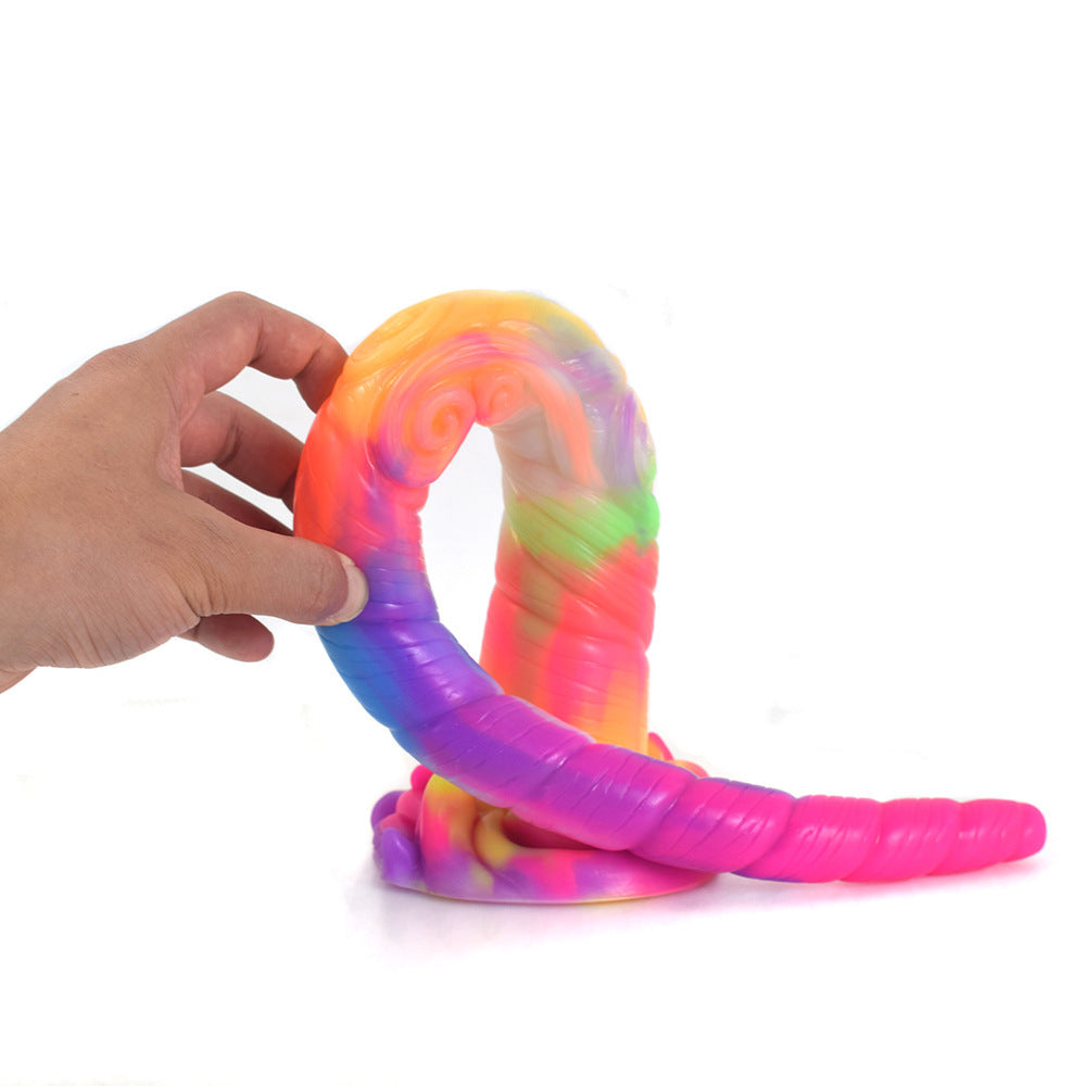 Unicorn's horn - 17.9in Super Long Monster Snake Anal Plug Silicone Di Pumpy Joy Unicorn's horn - 17.9in Super Long Monster Snake Anal Plug Silicone Di Pumpy Joy