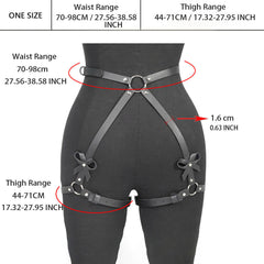 Strict Bondage Harness with Bows