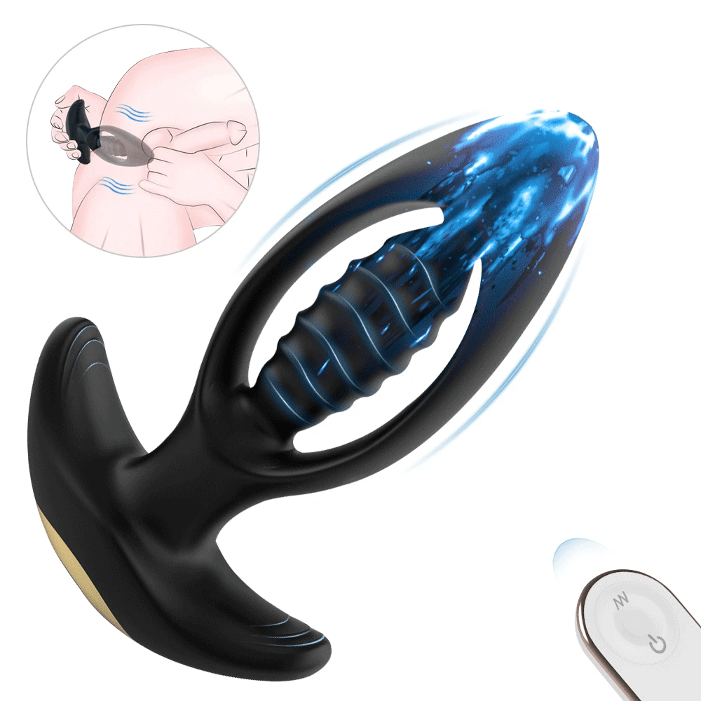 Pile Driver - Hollow Design Rotating Anal Dilators for Training and Joy