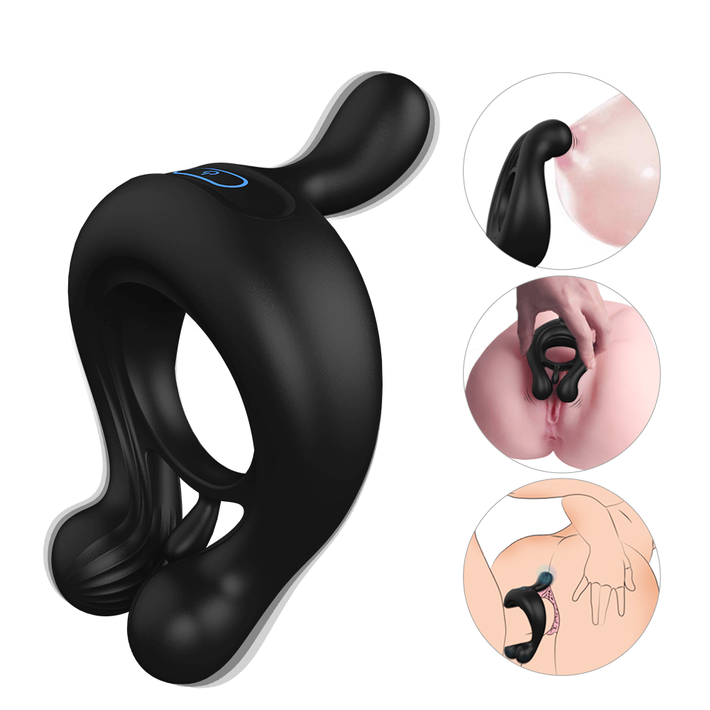 Unicorn: Hot Vibration Stimulating & Remote Control Cock Rings For Couple Play