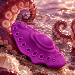 App-Controlled Tentacle Panty Vibrator: Wearable Clitoral Stimulator & Remote Couple's Toy