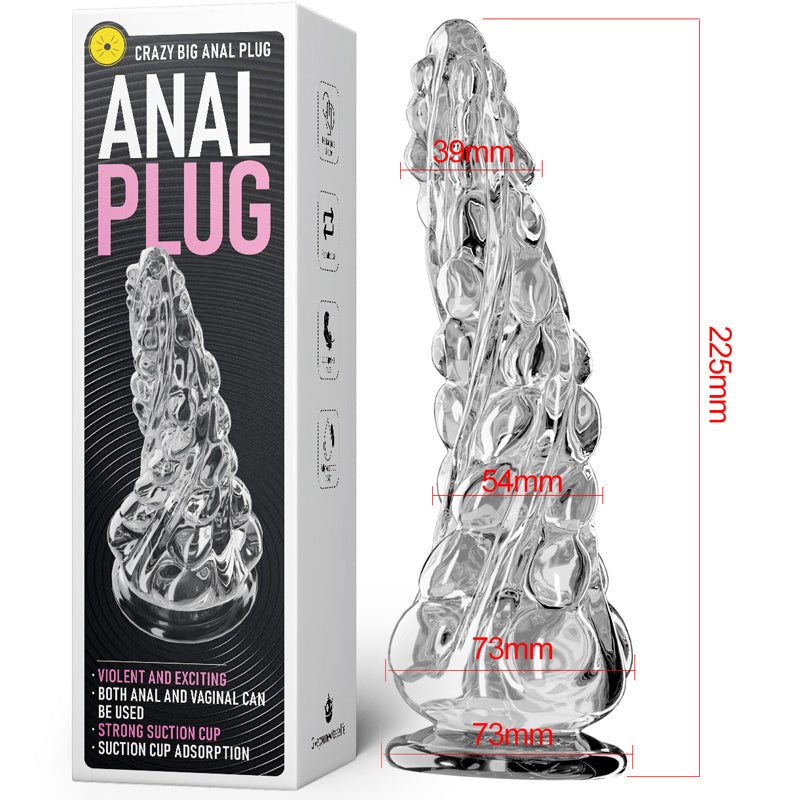Dragon - Spiral Ridge Anal Plug Pumpy Joy Dragon - Spiral Ridge Anal Plug Pumpy Joy