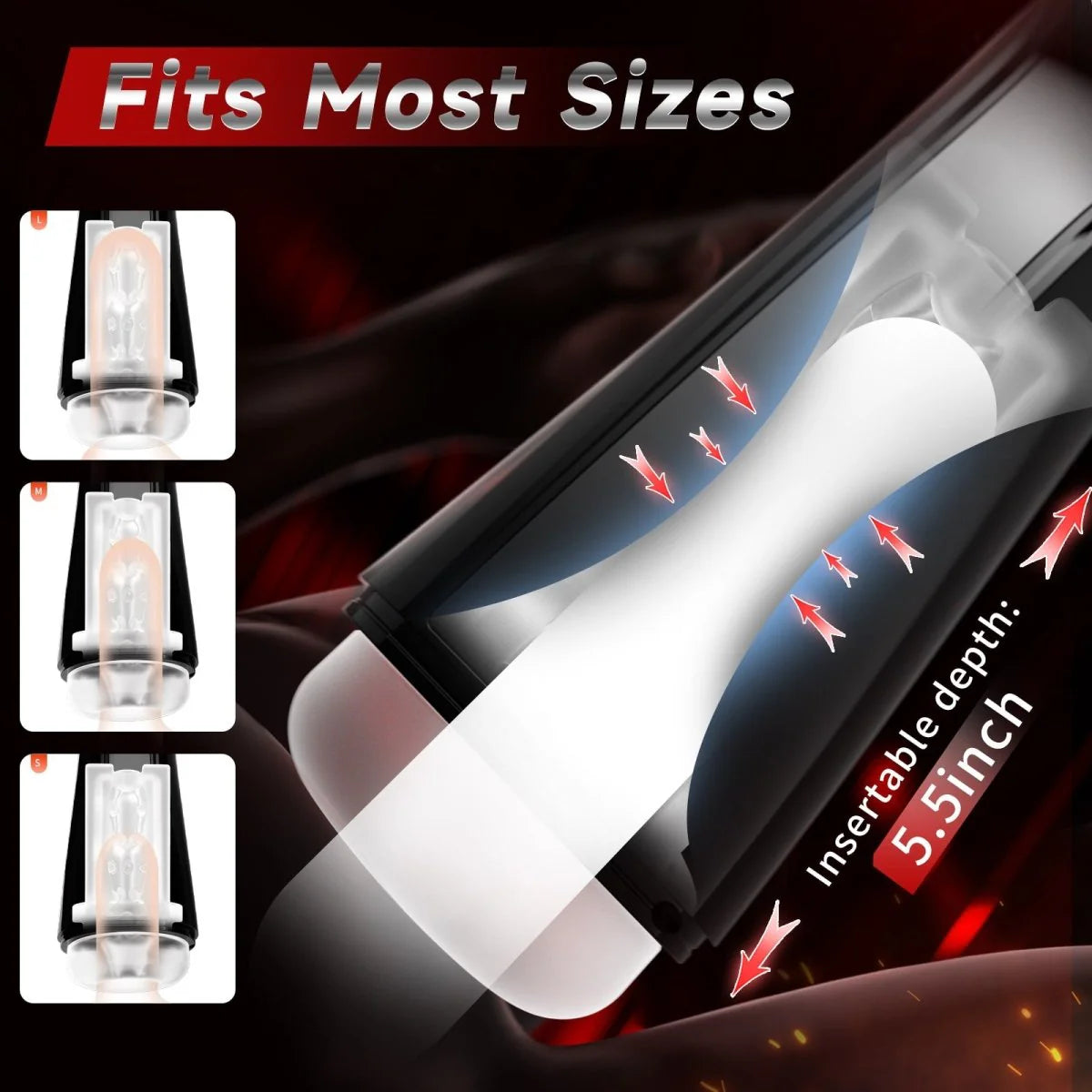 StormLuxe - Vacuum Pump penis Trainer Vibrating Male Masturbator