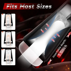 StormLuxe - Vacuum Pump penis Trainer Vibrating Male Masturbator