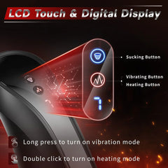 StormLuxe - Vacuum Pump penis Trainer Vibrating Male Masturbator