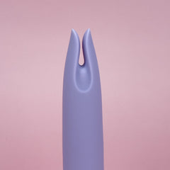 Tickler Smoothie Waterproof Bullet Vibrator - Whisper Quiet, Multi-Speed Clitoral Stimulator for Beginners & Travel (Pink/Purple)