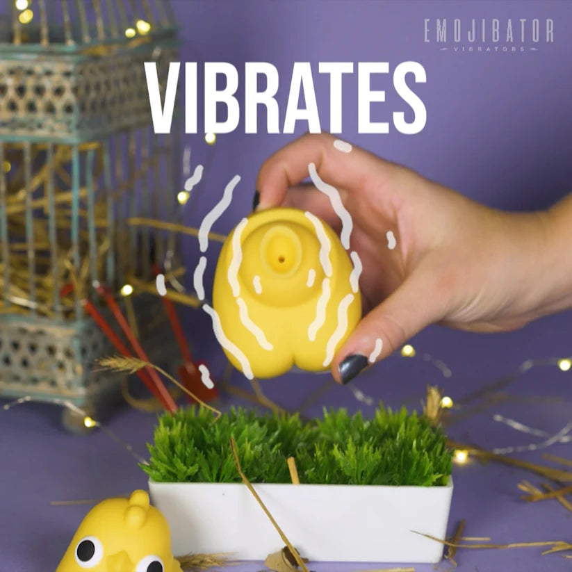 Chickie Emoji-vibrator 8 Vibration & 8 Suction Modes Festival Fun