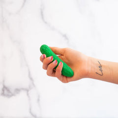 Pickle Cucumber Emoji-vibrator with 10 Vibration Discreet and Playful Fun