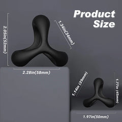 Silicone Cock Ring For Men Erection, Long Lasting Stronger Men Sex Toys,Adult Sex Toy & Games for Men or Couple